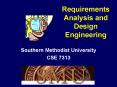 Requirements Analysis and Design Engineering PowerPoint PPT Presentation