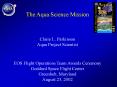 The Aqua Science Mission PowerPoint PPT Presentation