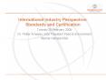 International Industry Perspective: Standards and Certification PowerPoint PPT Presentation