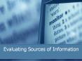 Evaluating Sources of Information PowerPoint PPT Presentation