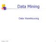Data Mining  Data Warehousing PowerPoint PPT Presentation