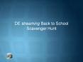 DE streaming Back to School Scavenger Hunt PowerPoint PPT Presentation