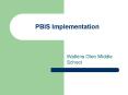 PBIS Implementation PowerPoint PPT Presentation
