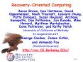 Recovery-Oriented Computing PowerPoint PPT Presentation