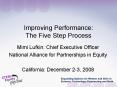Improving Performance: The Five Step Process PowerPoint PPT Presentation