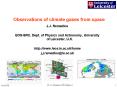 Observations of climate gases from space PowerPoint PPT Presentation