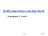 15-853:Algorithms in the Real World
