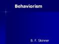 Behaviorism PowerPoint PPT Presentation