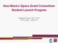 New Mexico Space Grant Consortium PowerPoint PPT Presentation