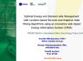 Optimal Energy and Demandside Management with Locationbased Services and Adaptive Data Mining Algori PowerPoint PPT Presentation