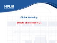 Global Warming Effects of increase CO2
