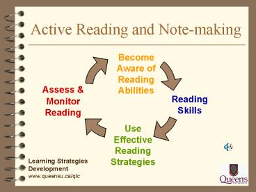 Active Reading and Notemaking