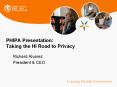 PHIPA Presentation: Taking the HI Road to Privacy PowerPoint PPT Presentation
