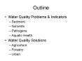 Water Quality Problems PowerPoint PPT Presentation