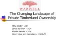 The%20Changing%20Landscape%20of%20Private%20Timberland%20Ownership PowerPoint PPT Presentation