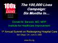 The 100,000 Lives Campaign: Six Months In PowerPoint PPT Presentation