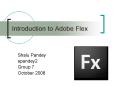 Introduction to Adobe Flex PowerPoint PPT Presentation