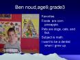 Ben noud,age9,grade3 PowerPoint PPT Presentation