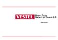 Vestel Presentation PowerPoint PPT Presentation