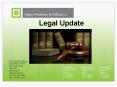 Legal Update PowerPoint PPT Presentation