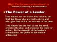 High Performance Leadership Teamwork, Leadership, PowerPoint PPT Presentation
