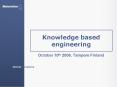 Knowledge based engineering PowerPoint PPT Presentation