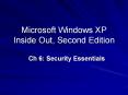 Microsoft Windows XP Inside Out, Second Edition PowerPoint PPT Presentation