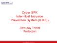 Cyber SPK InterHost Intrusion Prevention System IHIPS PowerPoint PPT Presentation