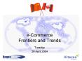 eCommerce Frontiers and Trends PowerPoint PPT Presentation