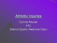 Athletic Injuries PowerPoint PPT Presentation