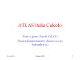 ATLAS Italia Calcolo PowerPoint PPT Presentation