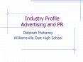 Industry Profile Advertising and PR PowerPoint PPT Presentation