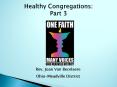 Healthy Congregations: Part 3 PowerPoint PPT Presentation