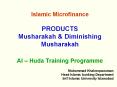 Islamic Microfinance  PRODUCTS Musharakah PowerPoint PPT Presentation