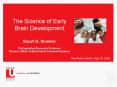 The Science of Early Brain Development Stuart G' Shanker Distinguished Research Professor Director, PowerPoint PPT Presentation