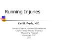 Running Injuries PowerPoint PPT Presentation