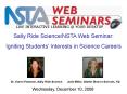 Sally Ride Science/NSTA Web Seminar: PowerPoint PPT Presentation