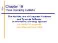 Chapter 18 Three Operating Systems PowerPoint PPT Presentation