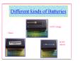 Different kinds of Batteries PowerPoint PPT Presentation