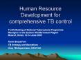 Human Resource Development for comprehensive TB control PowerPoint PPT Presentation