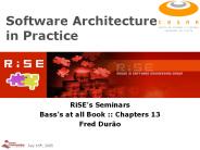 Software Architecture in Practice