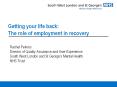Getting your life back: The role of employment in recovery PowerPoint PPT Presentation