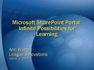 presentation player overlay