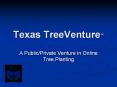 Texas TreeVenture PowerPoint PPT Presentation