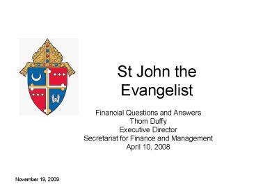 St John the Evangelist