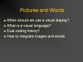 Pictures and Words PowerPoint PPT Presentation