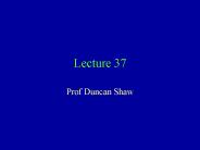 Prof Duncan Shaw