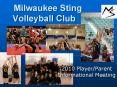 Milwaukee Sting Volleyball Club PowerPoint PPT Presentation