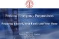 Personal Emergency Preparedness PowerPoint PPT Presentation