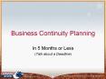 Business Continuity Planning PowerPoint PPT Presentation
